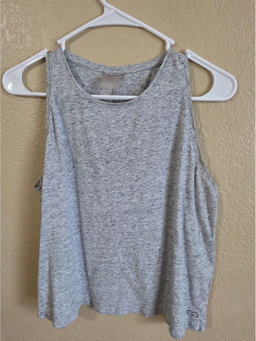 Callia Women's Gray Sleeveless Tank Top Size Large
